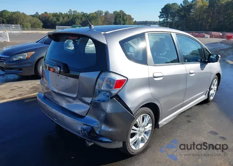 2009 Honda Fit Sport из США, поврежденный, VIN JHMGE88499S049462